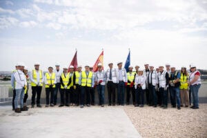 CyrusOne and Partners Celebrate Topping Out at MAD1 Data Centre with Traditional Flag Flying Ceremony